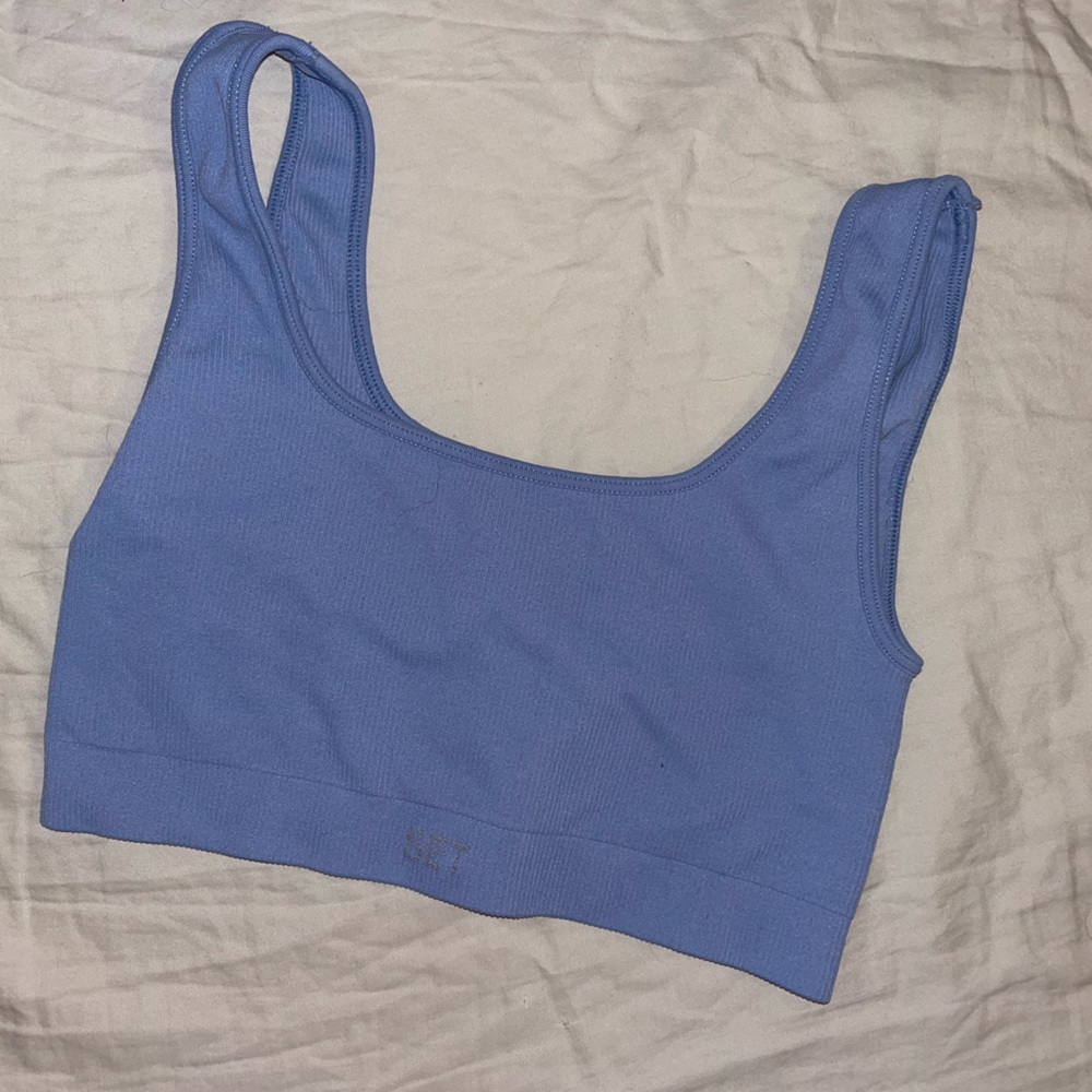 X REVOLVE Box Cut Sports Bra & leggings in Capri